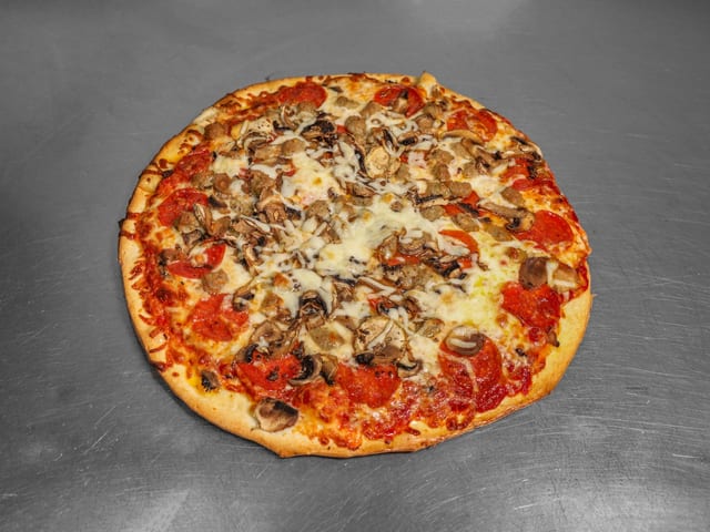 Large Build Your Own 1 Topping Pizza.