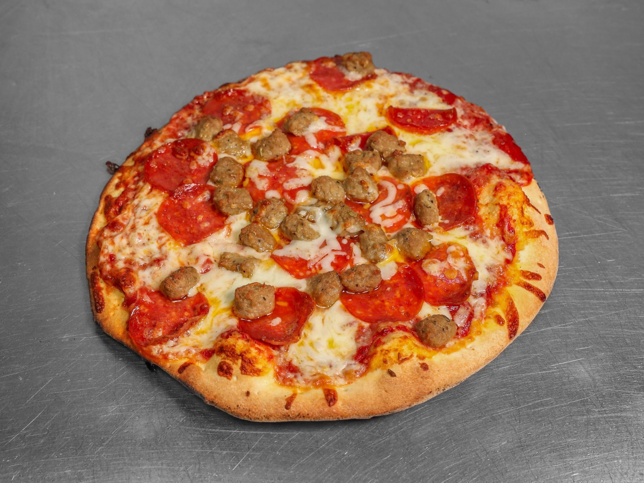 Small Build Your Own 1 Topping Pizza.